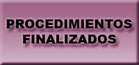 Procedimientos Finalizados
